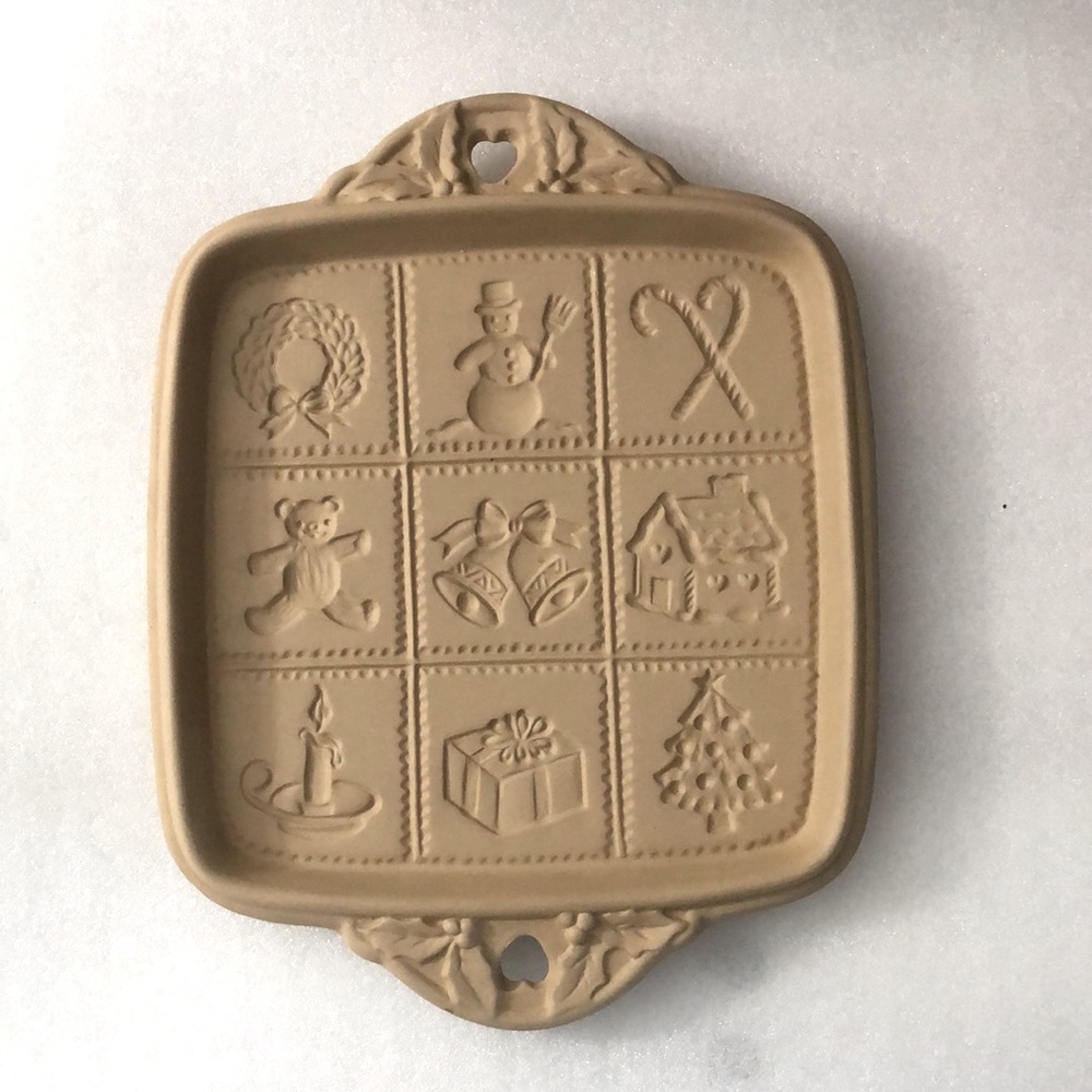 Hill Design Short bread mold, 1992, Christmas themed by Brown Bag Cookie Art